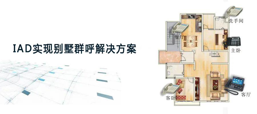 國(guó)威IAD實(shí)現(xiàn)別墅群呼解決方案